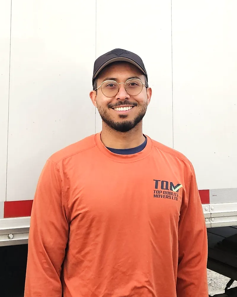 Jose, driver and mover at Top Quality Movers